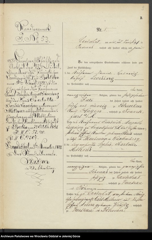 image.from.unit.number "Heiratsbuch"