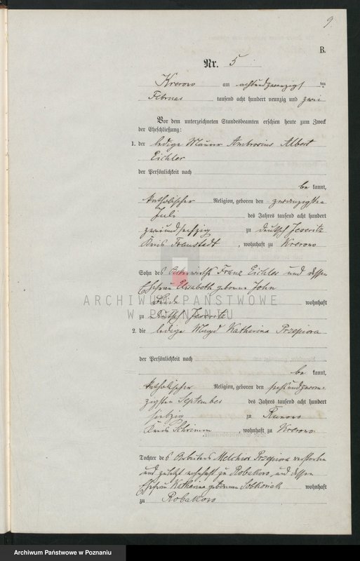 image.from.unit.number "Księga małżeństw"