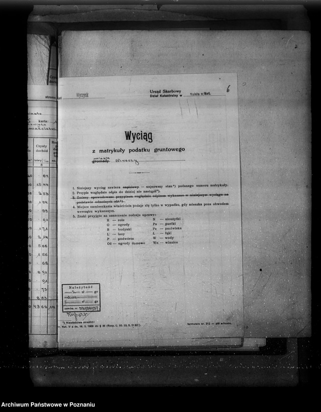 Obraz 10 z jednostki "Zestawienie parcel katastralnych i powierzchni nowego pomiaru"