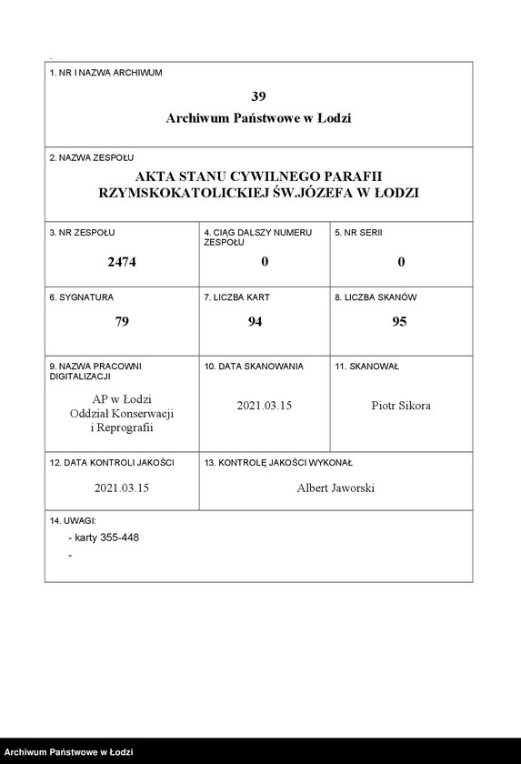Obraz 1 z jednostki "Akta zgonów"