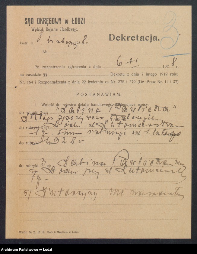 Obraz 5 z jednostki "Sabina Pawlicka - sklep spożywczo-kolonialny"