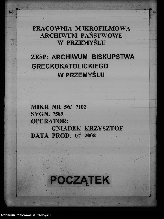 image.from.unit.number "[Kopie ksiąg metrykalnych parafii Wyszatyce (dekanat Radymno)]"