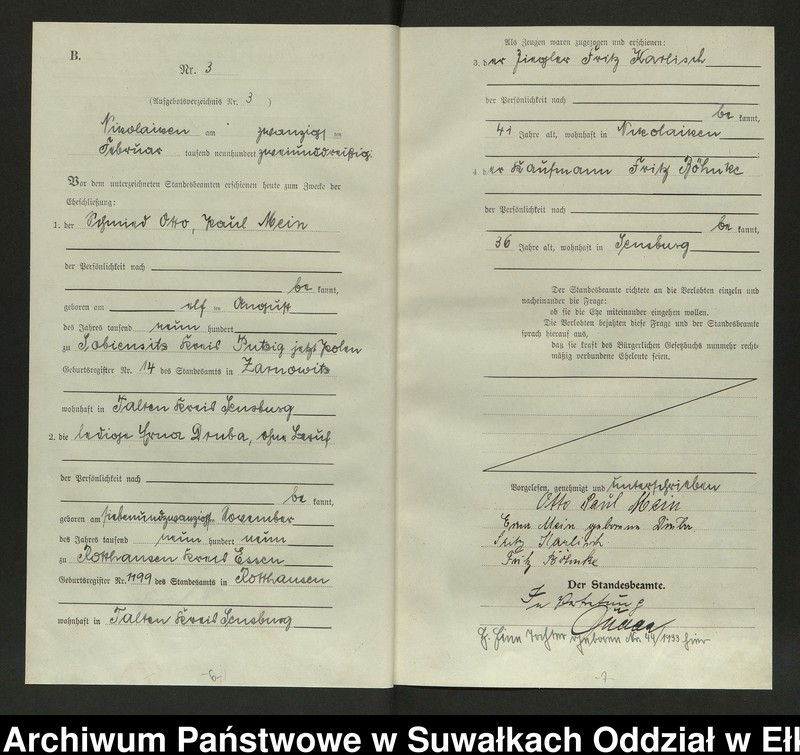 image.from.unit.number "Heirats=Haupt=Register des Königlichen Preussischen Standes-Amtes Nikolaiken Kreis Sensburg"