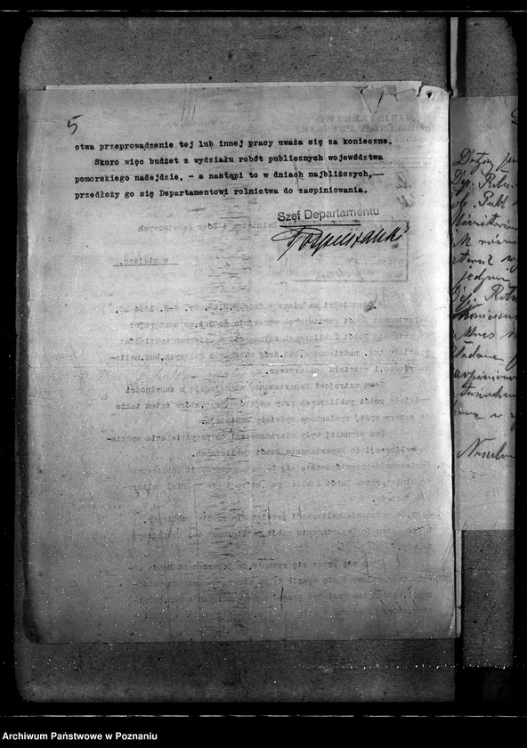 Obraz 9 z jednostki "Sprawy szczegółowo-- administracyjne. Melioracje rolne i torf."