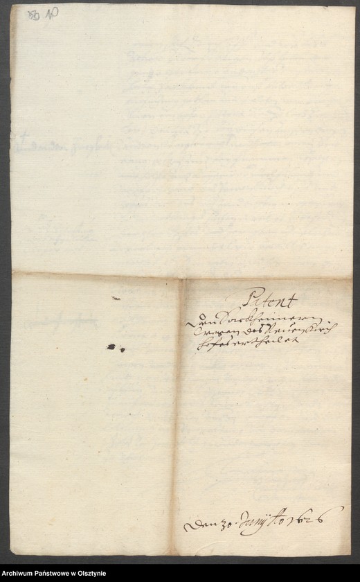 image.from.unit.number "Denunciationenen wegen Delicte u. [und] einer Anstellung in der Franz refor. [reformierte] Kirche"