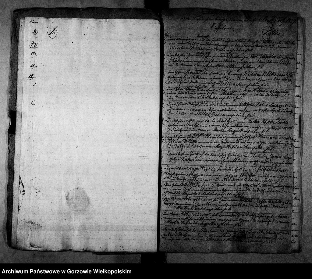 image.from.unit.number "Duplikate der Kirchenbücher von der Parochie Ratzdorf (Racław)"