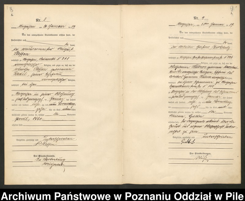 Obraz 7 z jednostki "Księga urodzeń"
