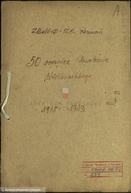 Obraz 4 z jednostki "50 rocznica powstania wielkopolskiego."