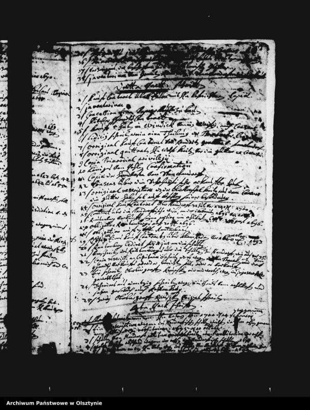 image.from.unit.number "Altes Repertorium der zwei Deutsch Eylauschen Amtsbücher und 5 Hackschiften"