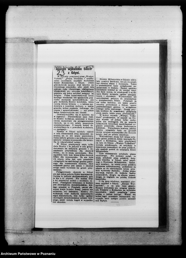 Obraz 5 z jednostki "Kaszuby i Mazury [wycinki prasowe] oraz spis miejscowości sporządzony przez ks. W. Barczewskiego do wydawnictwa "Geografia Polskiej Warmii"."