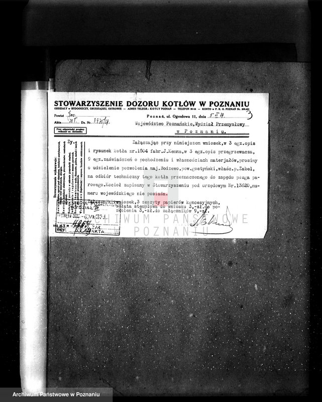 Obraz 7 z jednostki "Majętność Bodzewo pow. gostyński gospodarstwo rolne własność Zabel nr woj. kotła 6311"