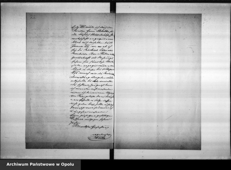 Obraz 18 z jednostki "Acta des Magistrats zu Oppeln betreffend die Wiederbesetzung der durch den Tod des p. Heyne erledigten Stadt - Secretair - Stelle"