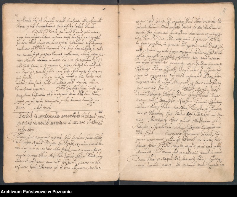 Obraz 7 z jednostki "Protocolon actorum officii consularis Posnaniensis."