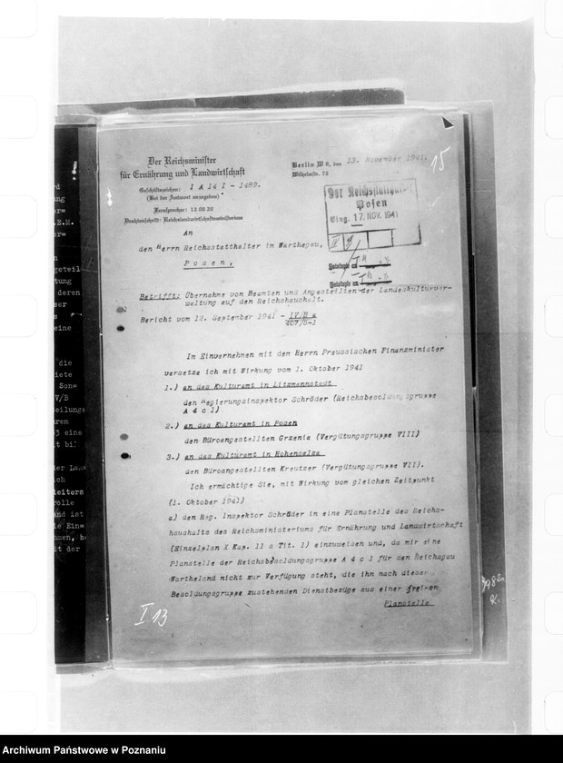 Obraz 19 z jednostki "Landeskulturverwaltung (Siedlung und Umlegung)"