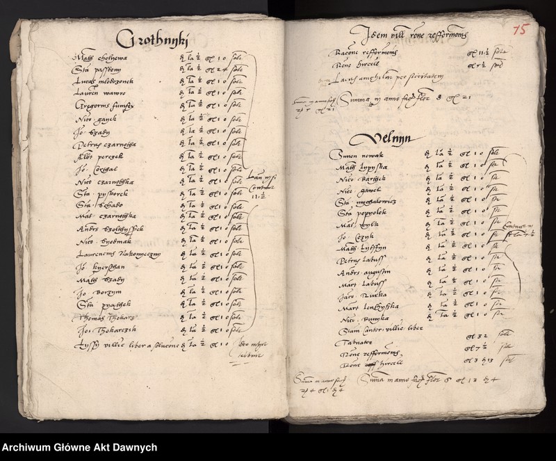 image.from.unit.number "[Rachunki, inwentarze, rejestry podymnego i poborowe woj. sandomierskiego i inowrocławskiego]."