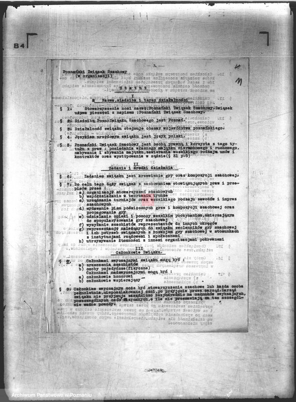 Obraz 15 z jednostki "/Poznański Związek Okręgowy Szachowy/"