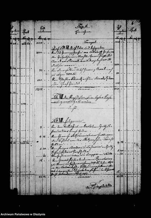 image.from.unit.number "Zweites Exemplar der Elften Jahres- Rechnung über Einnahme u. Ausgabe der Güter Landkeim"
