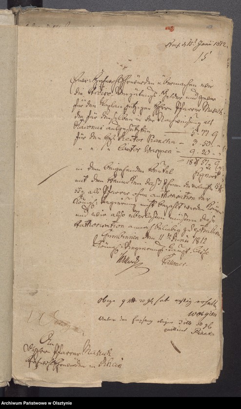 image.from.unit.number "Kirchliche Angelegenheien D. Einnahme und Ausgabe der Geistliche"