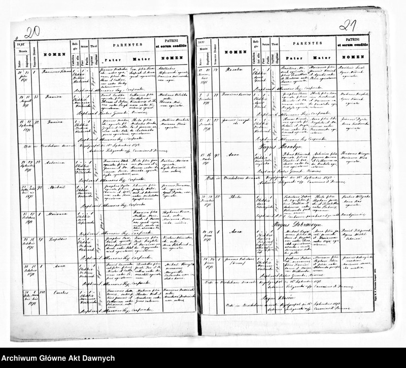 image.from.unit.number "Parafia: Krystynopol. Dekanat: Bełz. Kopie z ksiąg metrykalnych ur., śl., zg. dla całej parafii (miasto Krystynopol i wsie)."