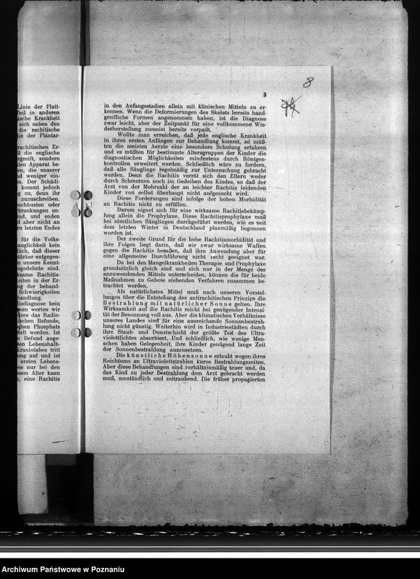 Obraz 12 z jednostki "Unterbringung der Gesundheitsämter. Ernährungsmängel. Schwesternstationen"