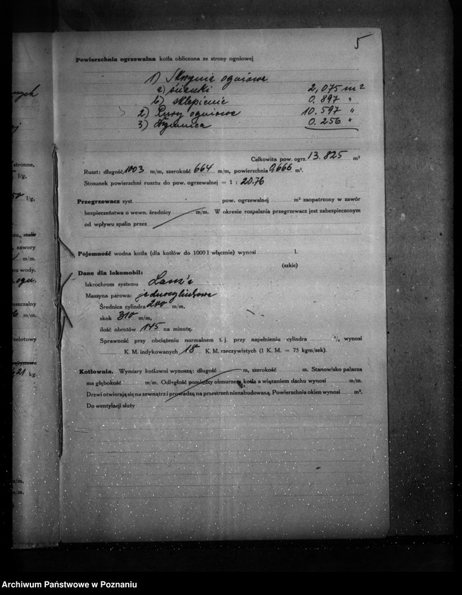 Obraz 9 z jednostki "Majętność Osowo Stare pow. obornicki, własność. Tessmer nr woj. kotła 3718"