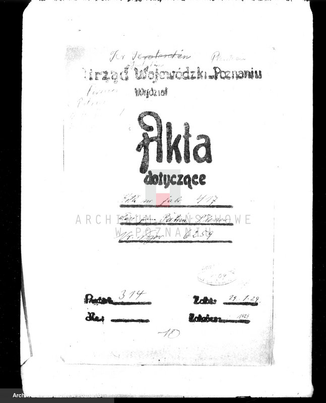 Obraz 4 z jednostki "Fabryka makaronu "Patria" w Pleszewie nr fabr kotła 417, nr woj. kotła 6259"