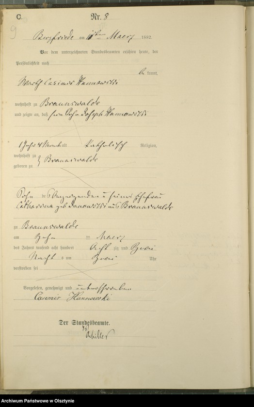 image.from.unit.number "Sterbe-Haupt-Register Nr 1 - 59"