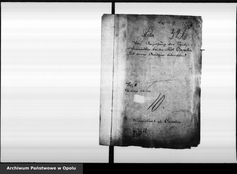 Obraz 4 z jednostki "Acta von Anziehung der Schutz - Verordneten bei der Stadt Oppeln und deren Annahme betreffend"