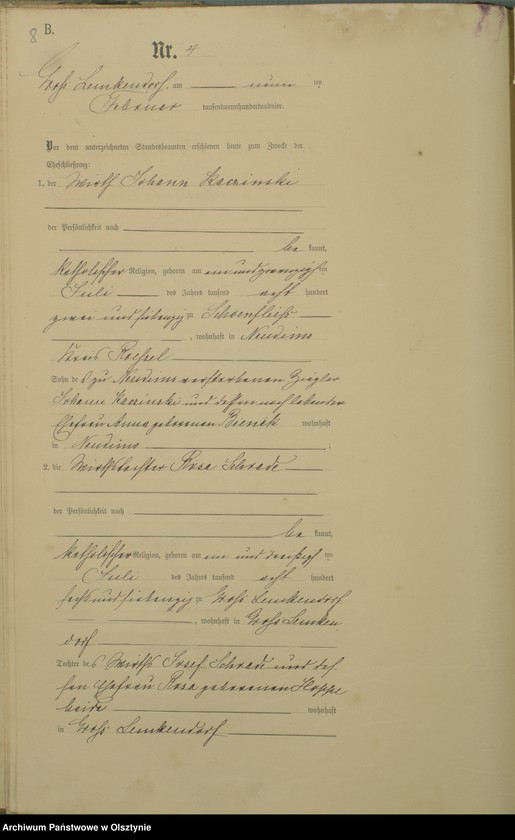 image.from.unit.number "Heiraths-Haupt-Register Nr 1 - 18"