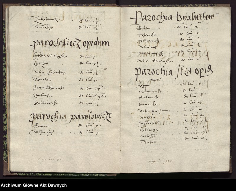 image.from.unit.number "Regestrum exactionum publicarum Radomiensis, Opocznensis et Chanczinensis districtuum --."