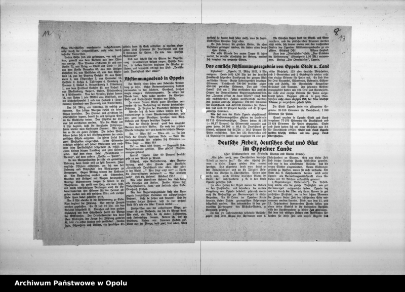 Obraz 12 z jednostki "Oberschlesien im Abstimmungskampf März 1931 Berufsschule"