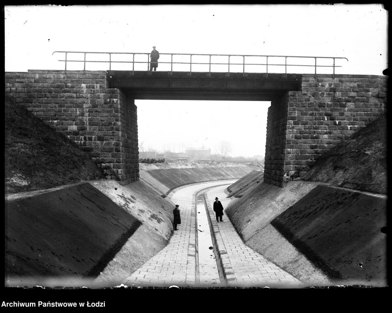 Obraz 1 z jednostki "Rzeka Jasień. Most kolei obwodowej 1934"