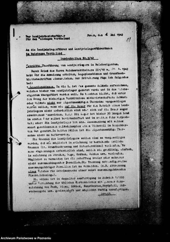 Obraz 15 z jednostki "Überführung von Landjahrkagern in Reichseigentum"