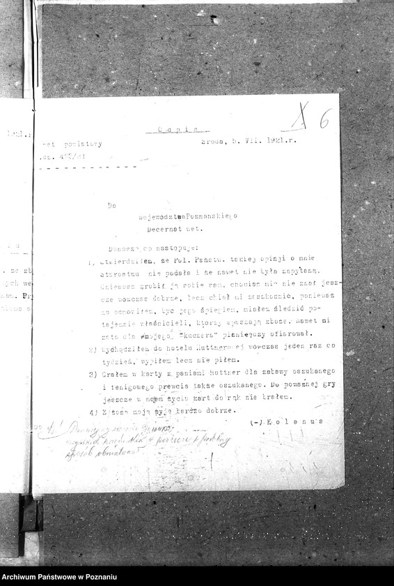 Obraz 10 z jednostki "Pow. lekarz Weterynaryjny Środa"