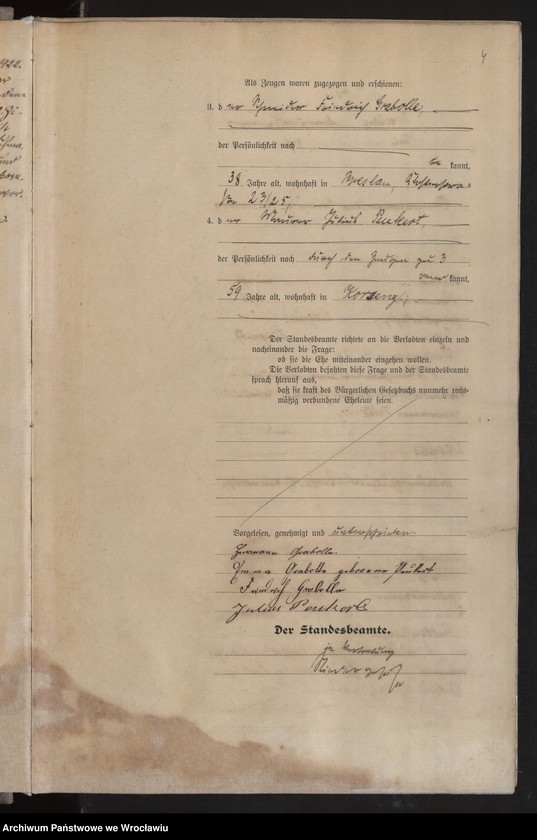 image.from.unit.number "Heiraths-Haupt-Register Breslau II 1910 Band 3"