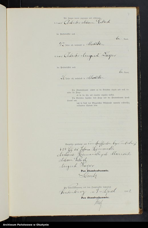 image.from.unit.number "Heiraths-Neben-Register Nr 1 - 33"
