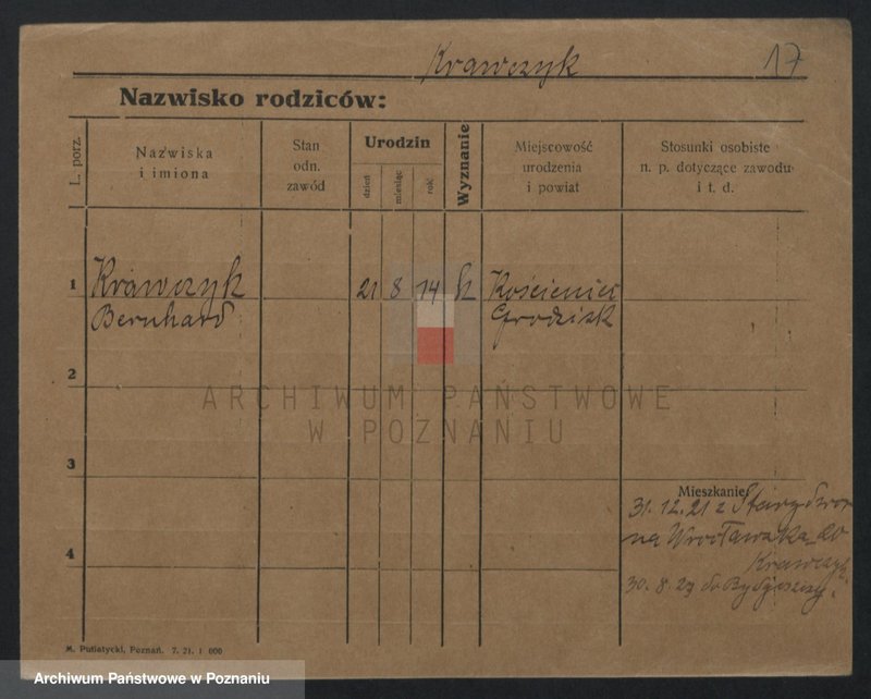 image.from.unit.number "Krawczyk (samotni mężczyźni i kobiety) - Kreczko"