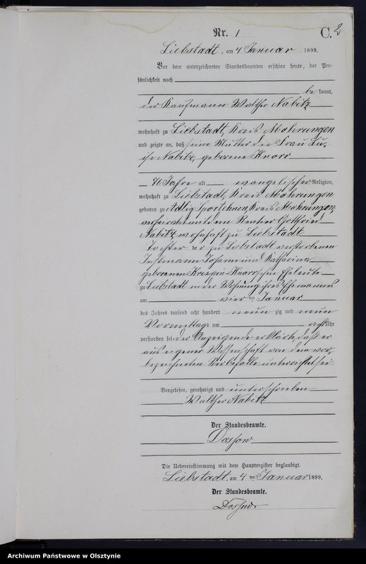 image.from.unit.number "Sterbe-Neben-Register Nr 1 - 54"