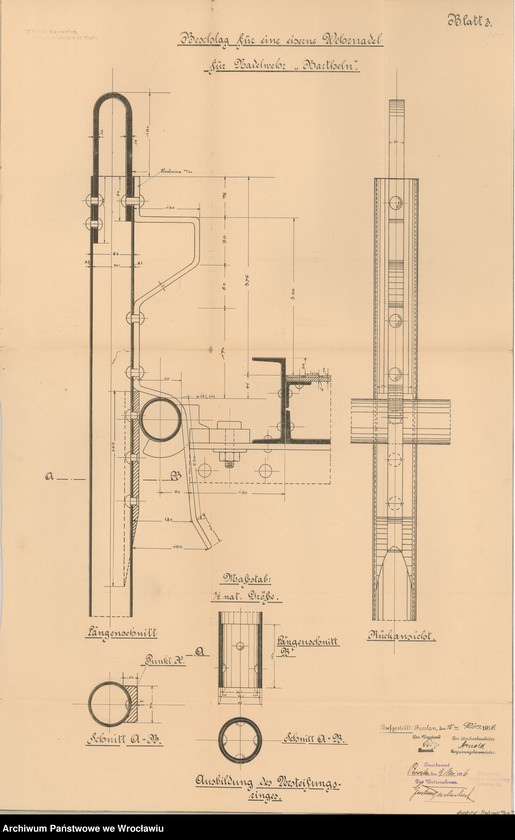 image.from.unit.number "Besondere Bedingungen für die Herstellung und Lieferung von Rohren aus Flusseisen f2r die Nadeln des Wehres Bartheln"
