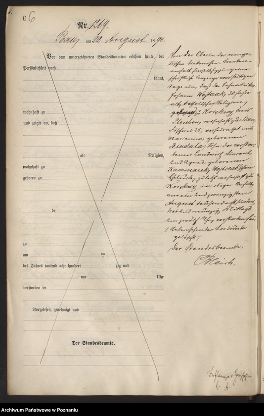 Obraz 9 z jednostki "Księga zgonów t. IV"