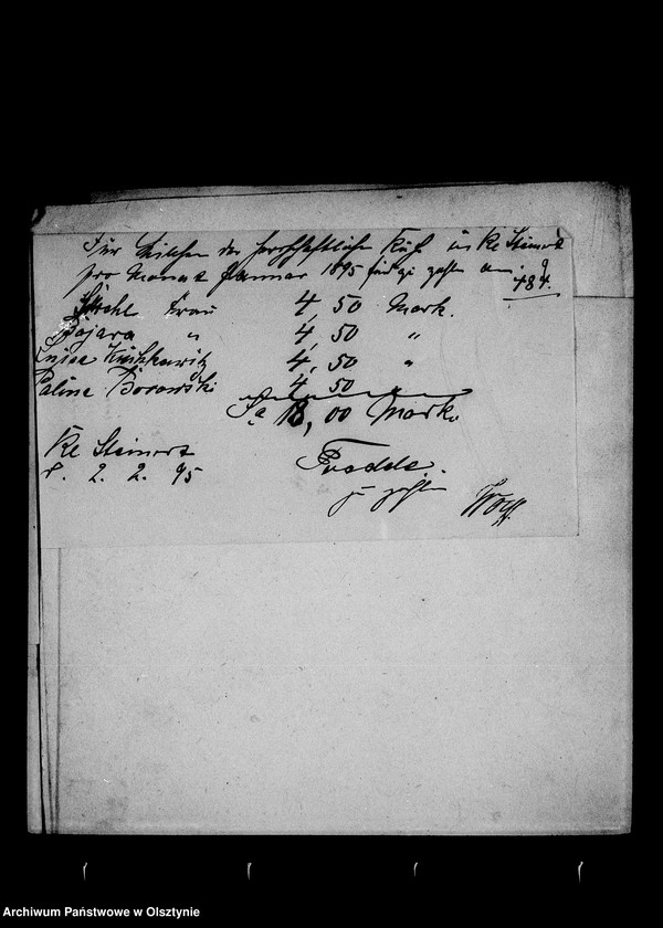 image.from.unit.number "Ausgabe- Beläge zur Gr. Steinorter Gutsrechnung"