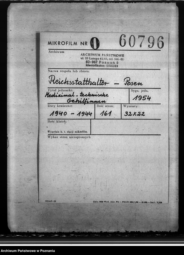 Obraz 2 z jednostki "Medizinal - technische Gehilfinnen"