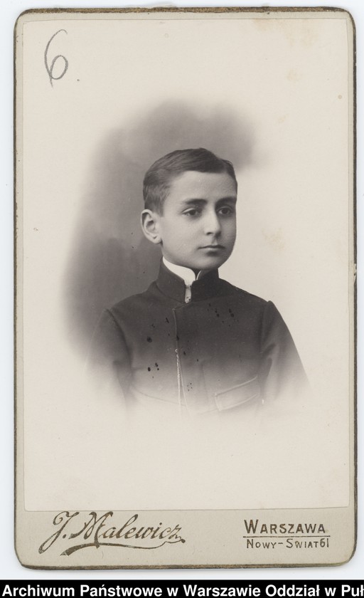 Obraz 49 z kolekcji "Chłopcy w niebieskich mundurkach... - uczniowie pułtuskiego Gimnazjum z okresu I wojny światowej"