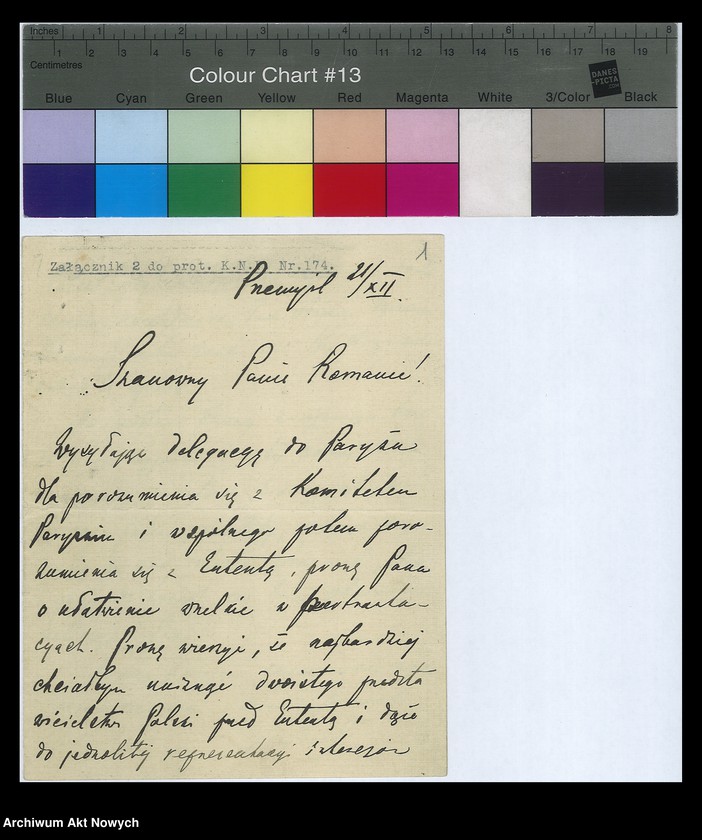 Obraz 16 z kolekcji "Józef Piłsudski - biografia w dokumencie archiwalnym111"