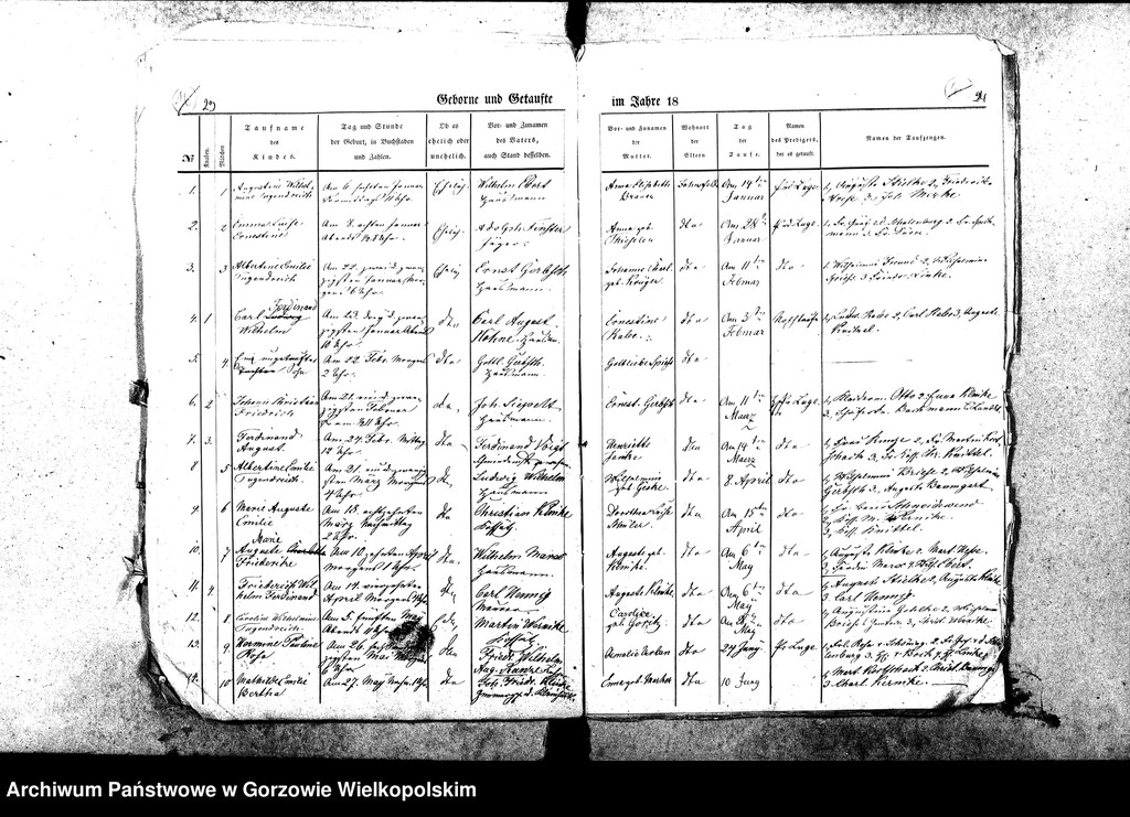 image.from.unit.number "Duplikate der Kirchenbücher von der Parochie Gralow: Gralow (Gralewo) mit Krieningswerder (Krzynka) und Bergkolonie (Górki), Jahnsfelde (Janczewo), Pollychen (Stare Polichno), Zantoch (Santok)"