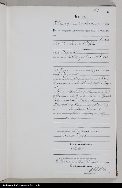 image.from.unit.number "Sterbe-Neben-Register Nr 1 - 156"