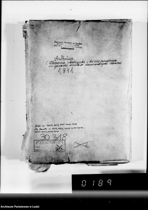 Obraz 4 z jednostki "[Zlecenia, rachunki i korespondencja w sprawie dostaw zamówionych towarów]"