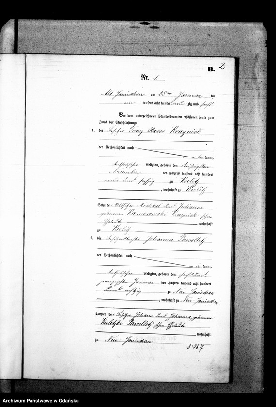 image.from.unit.number "Księga małżeństw"