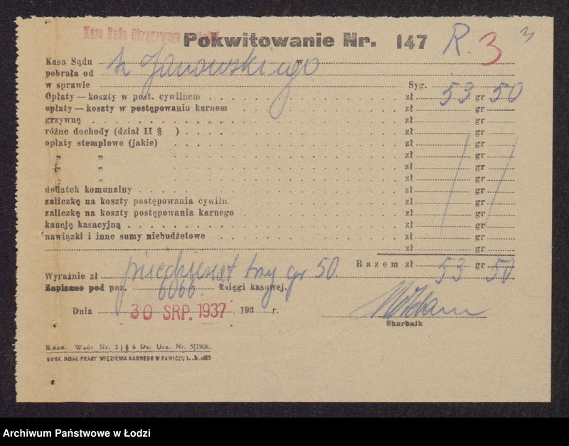 Obraz 5 z jednostki "Szlama Janowski- sprzedaż manufaktury bawełnianej"