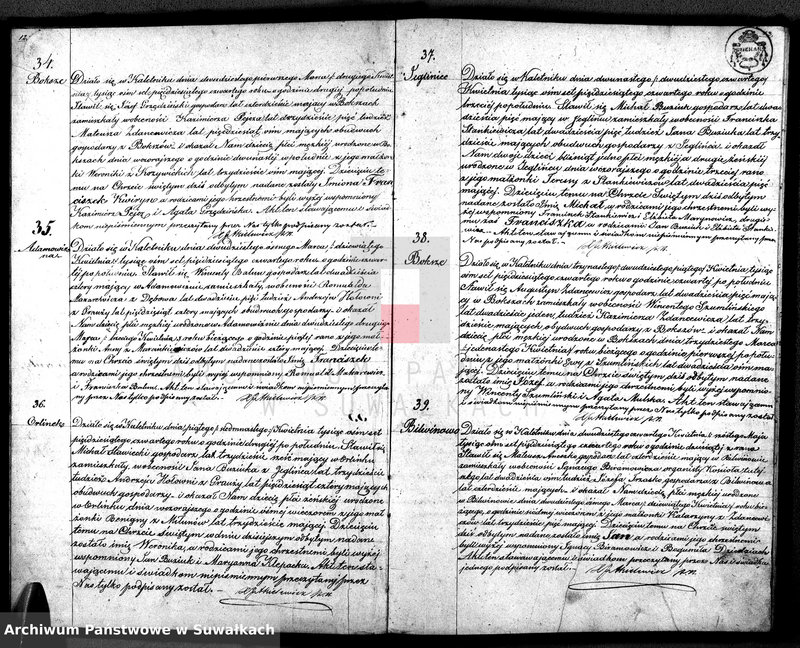 image.from.unit.number "Duplikat Aktów Parafii Kaletnickiej z Roku 1854"